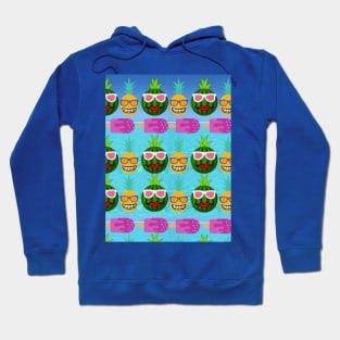 Pineapple And Watermelon - Ice Cream Hoodie